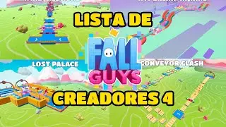 6 NUEVOS MAPAS M&Aacute;S en FALL GUYS CREATIVO!! Lista de Creadores 4 Fall Guys Temporada 4 CC