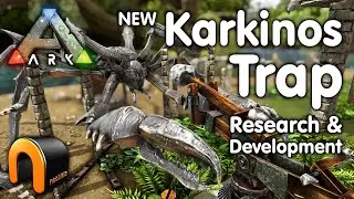 Ark NEW KARKINOS TAMING TRAP R&D (Giant Crab) #ARK, #Karkinos,