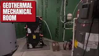 Massive Radiant Heat System Installation | Mechanical Room Tour