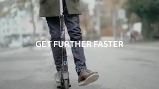 Micro Downtown Commuter Scooter