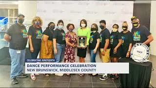 News 12&rsquo;s Carissa Lawson receives Journalism Award at New Brunswick Juneteenth celebration