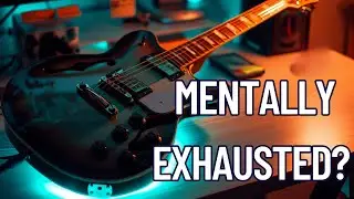 Mentally Exhausted? | Recover & Focus Hi-Fi Guitar Rock for Work & Study (No Vocals)