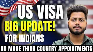 🇺🇸 US Visa Big Update 2025 | No Appointments From Third Countries!