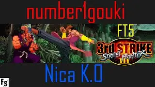 Street Fighter III: Third Strike - number1gouki [Gouki] vs Nica K.O [Yang] (Fightcade FT5)