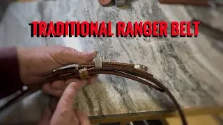 How to Make a Ranger-Style Leather Belt | Complete Leathercraft Tutorial