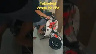 Vespa Largeframe FFA dan Ninja Sunmori #vespa #vespaindonesia #vespakencang #vespabalapindonesia