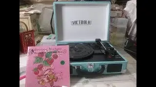 Victorola Portable Bluetooth Turn Table-LOVE IT-Review & Demo