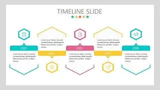 How To Create 5 years Animated Timeline Slide Design In Powerpoint