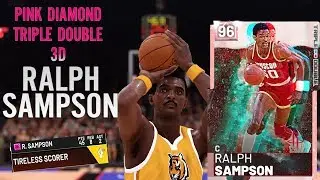PINK DIAMOND RALPH SAMPSON GAMEPLAY! 45 POINT GAME, THIS 7'4 STRETCH IS WORTH THE 100K+ MT