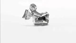 Reflection Beads February CZ Birthstone Angel Bead QRS445
