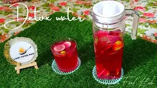 Detox water recipe for weight loss drink । Infused water to lose belly fat । Detox By Lari food hub 