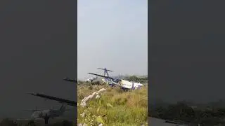 Buddha Air ATR 72 Runway Excursion In Bhadrapur Airport #buddhaair #atr72 #accident #aviation
