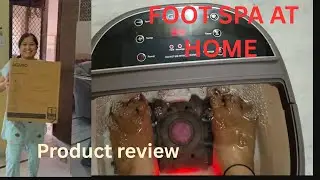 Foot spa at home #product review #shopping #viral video