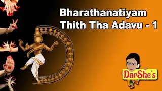Bharathanatiyam | Thith Tha Adavu - 1 Using Swasthikam