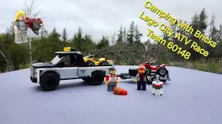 Camping with bricks Lego City ATV Race Team 60148 #campingwithbrick #jdpbuilds #lego #legocity