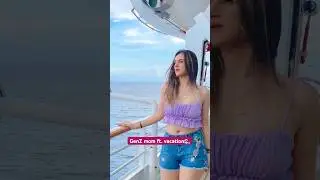 Genz mom during vacation |Divya Gupta #genzie #funny