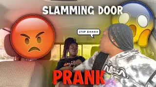 SLAMMING CAR DOOR PRANK ON BINKY (WE LAID HANDS ON EACH OTHER) 😂😂