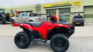 Andrew Symons Ltd Honda TRX520 FA6 Foreman ATV Quad Bike Walk Around Video 31021017 (NS)