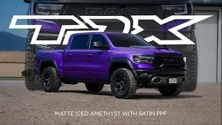 MATTE ROYAL AMETHYST 2023 RAM TRX | 4K |