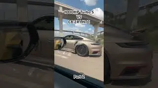 Corvette C8 ZR1 против Porsche 992 Turbo S