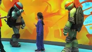 Nickelodeon Universe Raph and Mikey