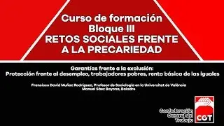 Garantías frente a la exclusión: Protección frente al desempleo, trabajadores pobres, REBIs