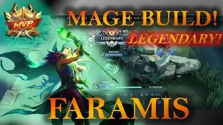 FARAMIS MOBILE LEGENDS GAMEPLAY ~ BEST BUILD 2023 / SKILL GUIDE / COMBO TUTORIAL