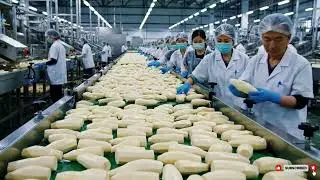 United States Giant Cassava Flour Factory 😱 | Inside Massive Food Manufacturing Process