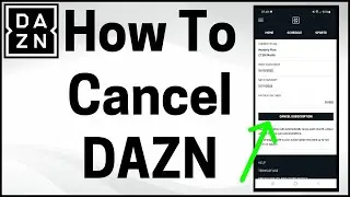 Как отменить подписку на DAZN (2026)