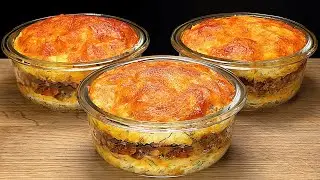 Ein Abendessen in 10 Minuten, das die Welt erobert hat❗️ Ich koche es jede Woche!Lecker und einfach!