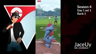 Pokemon Go Battle League Season 4 Day 1 Set 1 Rank 1