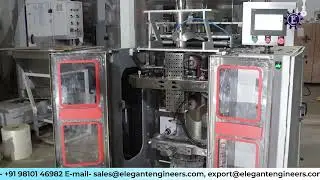 High Speed, Vacuum Pulling, Continuous box motion VFFS machine upto 150 Pouch / min. speed