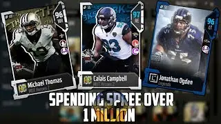 SPENDING SPREE OVER 1 MILLION COINS SPENT! 9 NEW PLAYERS! & ULTIMATE MASTER PROGRESS! | MUT 18 |