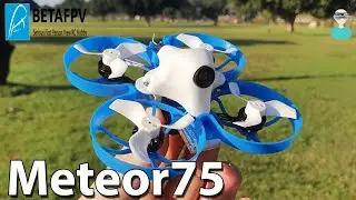 BetaFPV Meteor75 1s Whoop &mdash; обзор, настройка и видео полета.