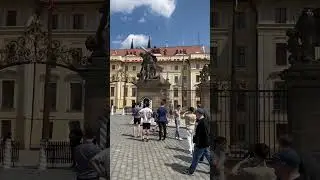 Outside Prague Castle#OutsidePragueCastle#BeautifulView#Praha#Cz