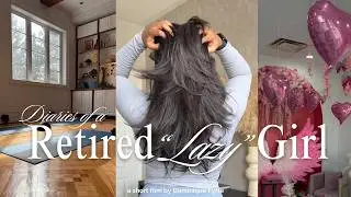 diaries of a retired lazy girl | a good week starts with a great blowout | realistic week in my life