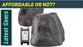 OSD Audio BTR150 Outdoor Bluetooth Rock Speaker Pair - Unleashing Immersive Outdoor Audio!