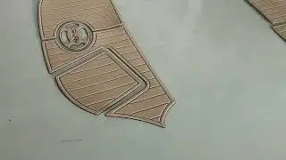 2003-2006 Sea Ray 200 Bowrider Swim Platform Cockpit Pad Boat EVA Foam Faux Teak Deck Floor Mat