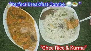 ✨Ghee Rice with Creamy Veg Kurma | Royal Combo Meal 😍 | Hotel Style Recipe