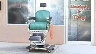 Mr. Griffs 1940's Emil J. Paidar By Custom Barber Chairs Atlanta