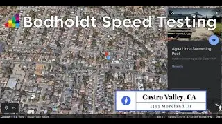 Agua Linda Swimming Pool | Castro Valley CA | Cellular Network Speed Test AT&T T-Mobile Verizon