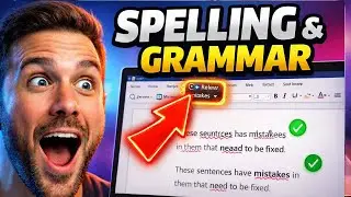 How to Use Spelling and Grammar in MS Word (Step-by-Step Tutorial)