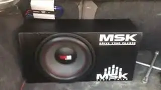Woofer Ds18 Gen124 // Amplificador Taramps Bass400