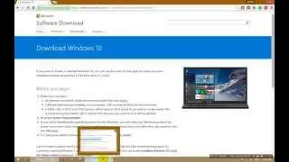 How to download and install Windows 10 directly From Microsoft