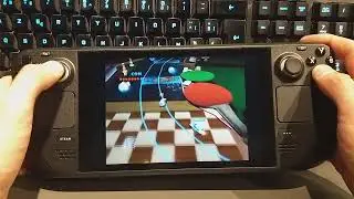 Playing 'Micro Machines V4' From Playstation 2 On a Steam Deck!