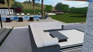 Modern Luxury Backyard & Pool Design | Gilbert, Arizona | 3-Acre Contemporary Estate - BAKER