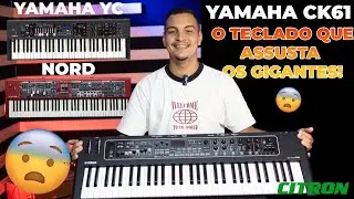 TECLADO SINTETIZADOR YAMAHA CK61 - ANÁLISE COMPLETA