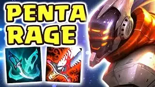 CATCH ME OUTSIDE HOW BOUT DAT ?! PENTAKILL RAGEQUIT | NEW FULL AD CRIT MASTER YI JUNGLE - Nightblue3