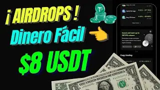 Dinero R&aacute;pido ! AIRDROPS ! Gan&aacute; $8 USD en OKX ! Muy F&aacute;cil 👈