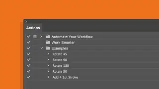 How to Use Actions in Adobe Illustrator